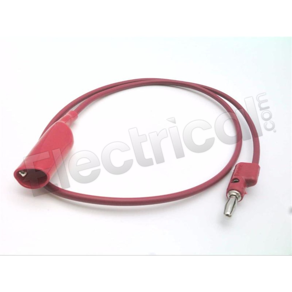 Cordon Patch Banane Rouge ITT/Pomona 4274-24-2 - Prise Empiétable 24