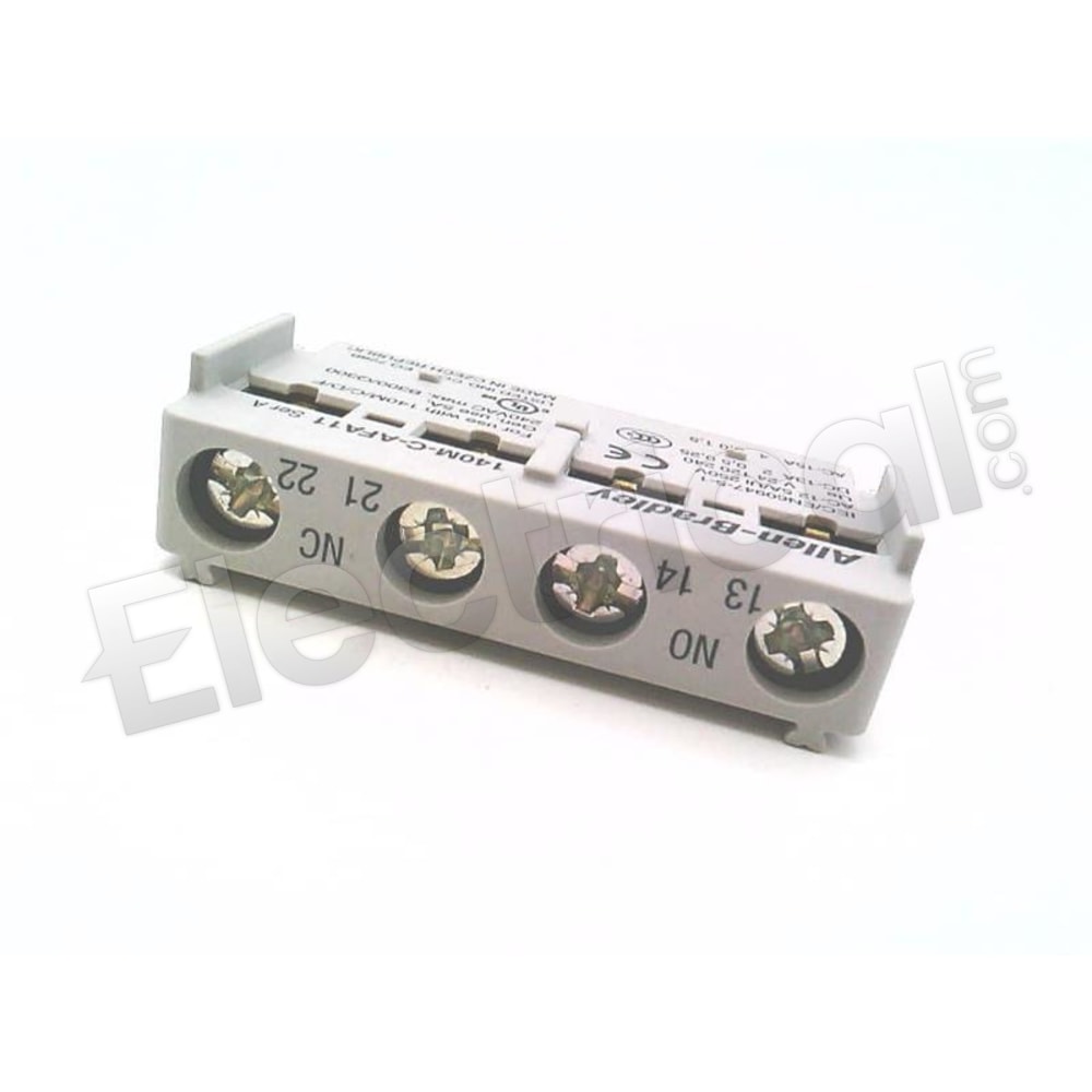 140M-C-AFA11 Allen-Bradley Contactor And Motor Starter Auxiliary Motor ...
