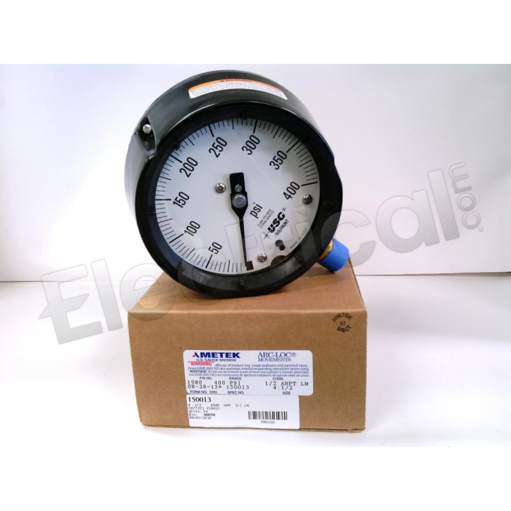 Ametek 150013 Pneumatic Gauge Pneumatic
