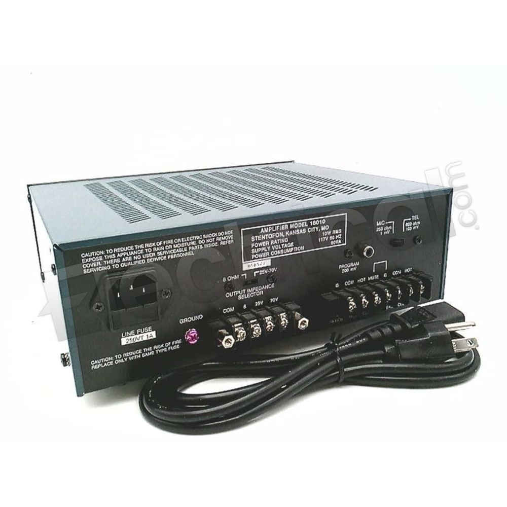 Stentofon 18010 Audio Amplifier Audio Visual