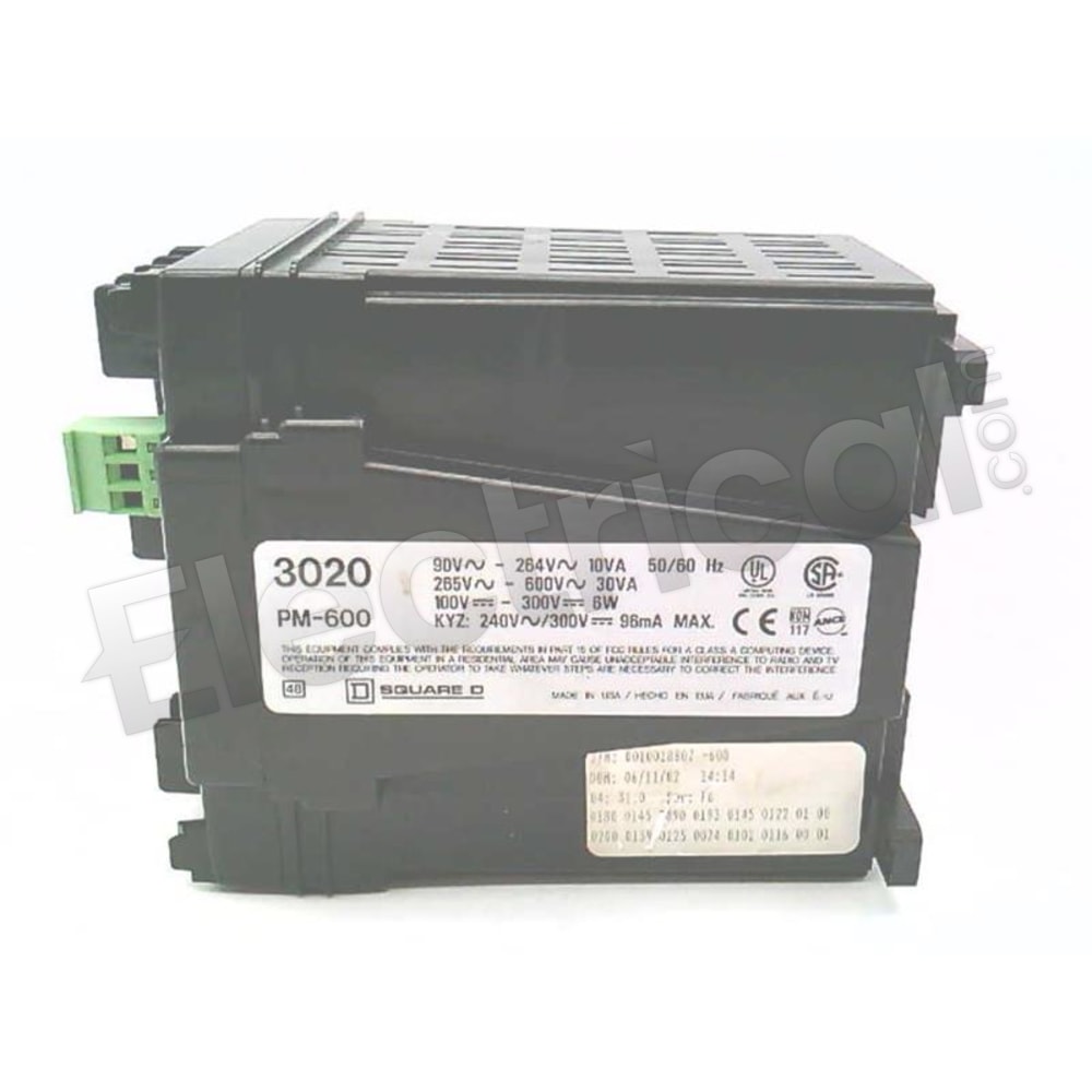 Pm600 3020-PM600 Square D PLC Module Automation