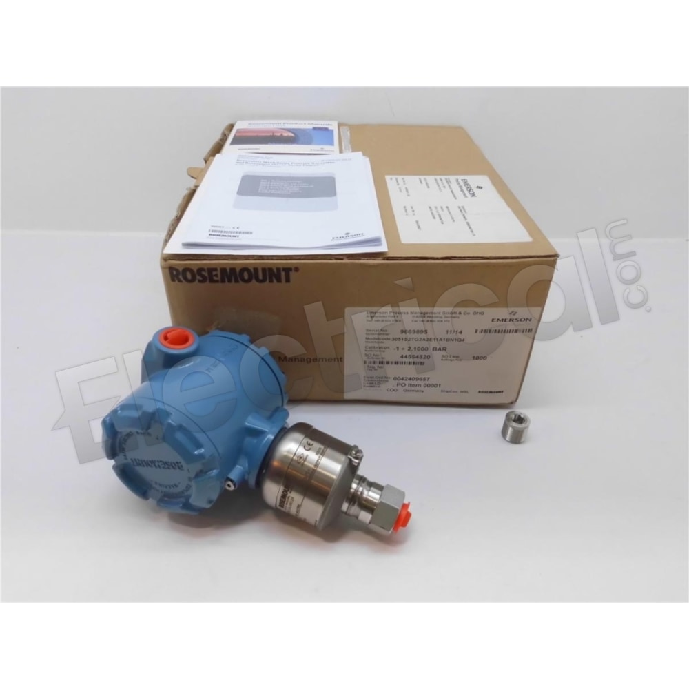 3051S2TG2A2E11A1BN1Q4 Emerson Sensor Automation