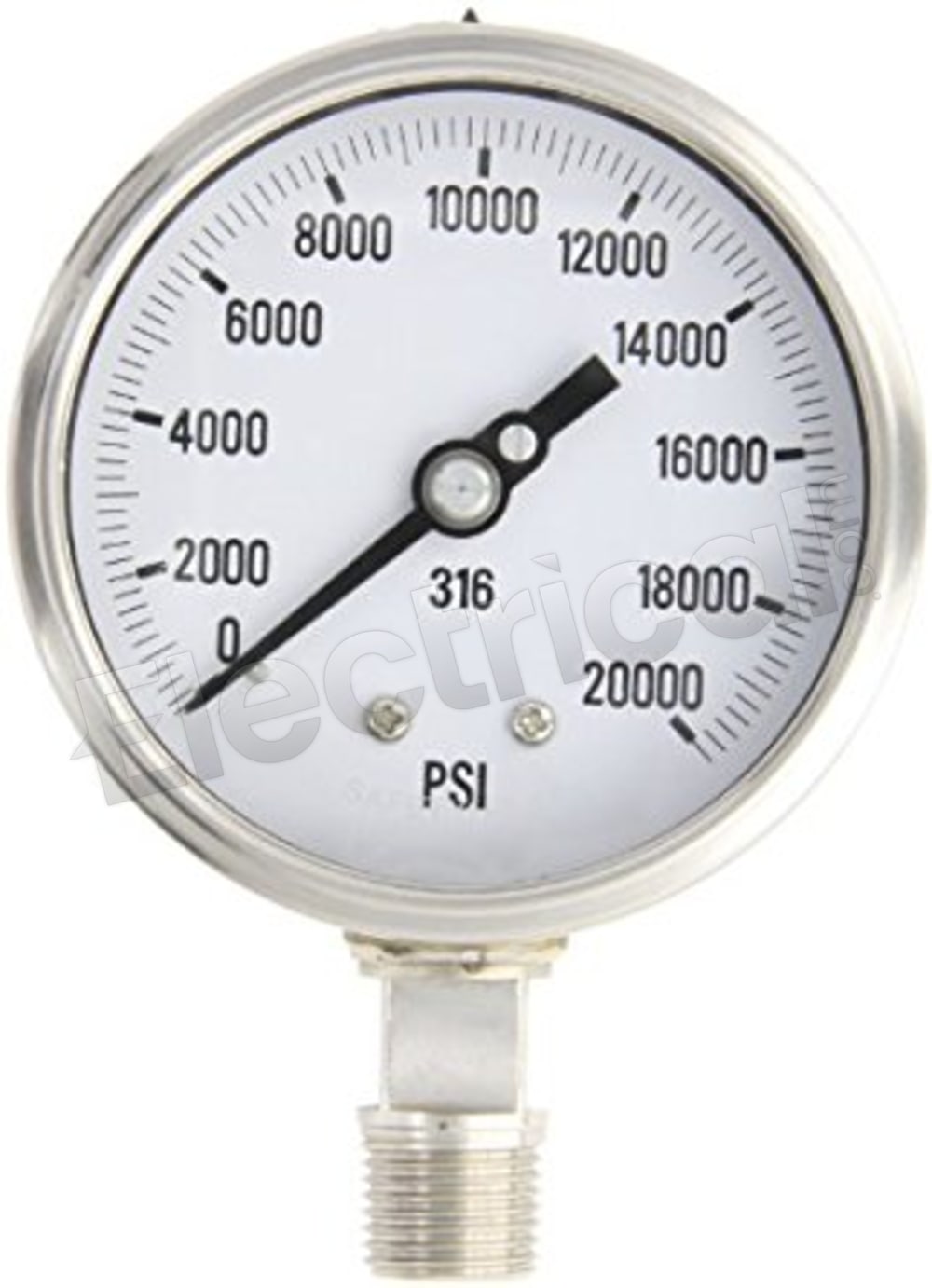 316 SS 0 2000 Wika Pressure Gauge Automation
