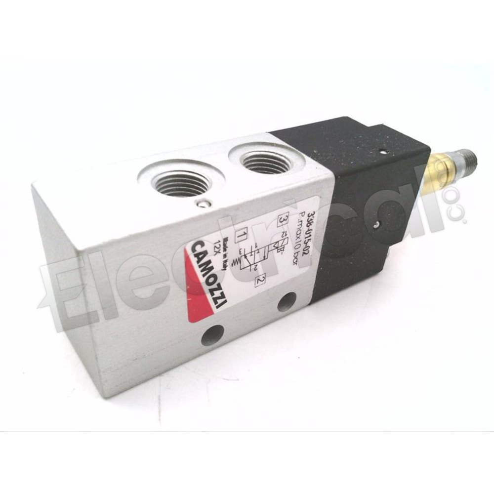 Caozzi 358-035 Pneuatic Valve, 5/2, 1/8 Port, Pilot Spring
