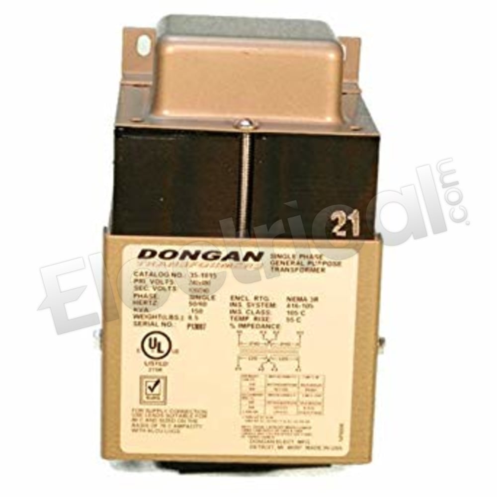 35-M025 Dongan Drive Isolation Transformer