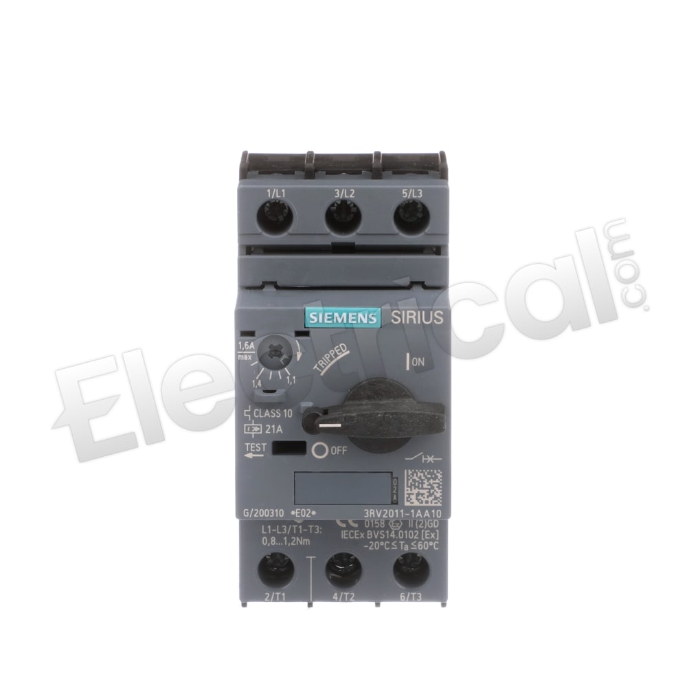 Siemens 3RV2011-1AA15 - Protezione Avviamento Motore (usato Ma Funzionante)