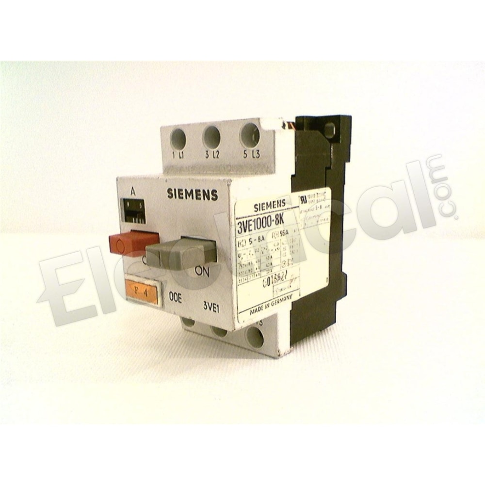 Siemens Interruttore di Circuito 3VE1010-2F Motore Protezione 3VE1 11E