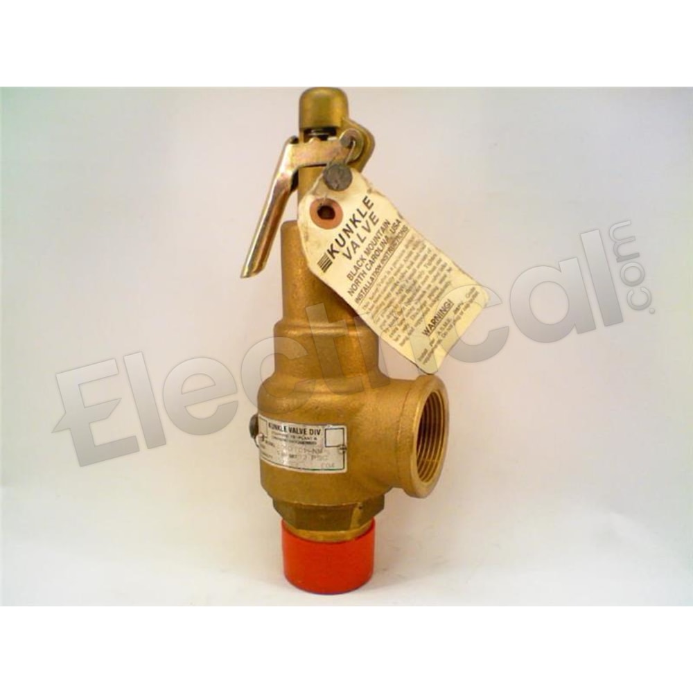 Kunkls 6010-F-F-01-N-M-0012 Kunkle Pressure Relief Valve Valve