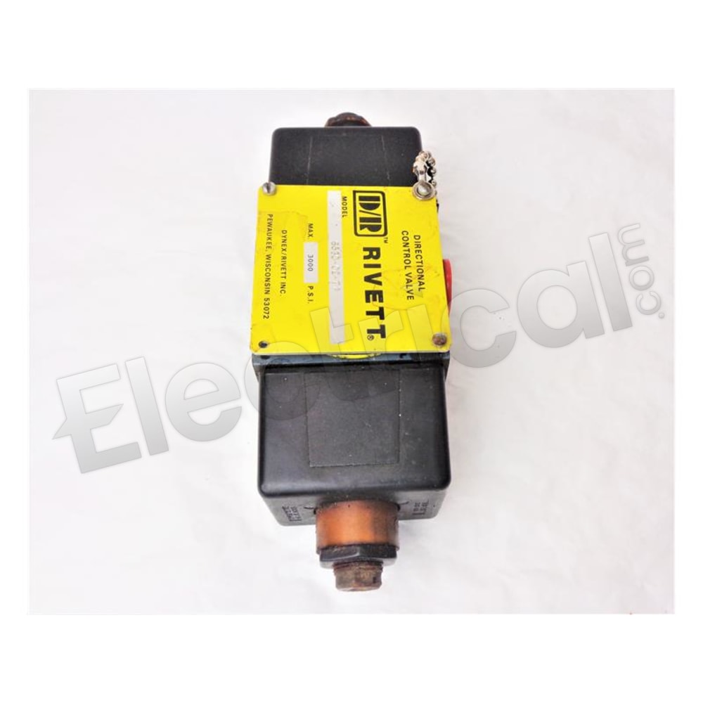 6530-02-71 Dynex Rivett Hydraulic Valve Hydraulic