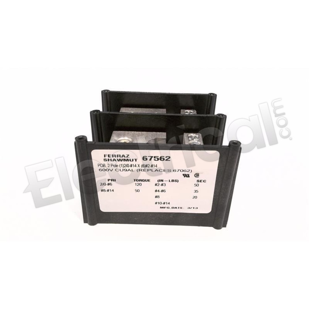 Mersen 67562 Fuse Block Fuse