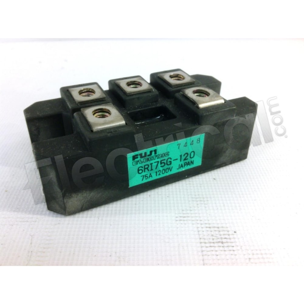 Pont Redresseur FUJI ELECTRIC 6RI75G-12OB - 75A 1200V - Occasion En état Opérationnel