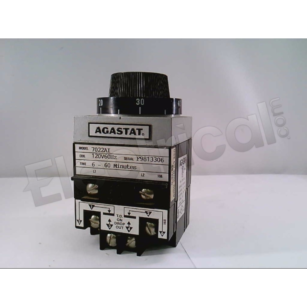 Agastat 7022AI Motor Control Part And Accessory Motor Control