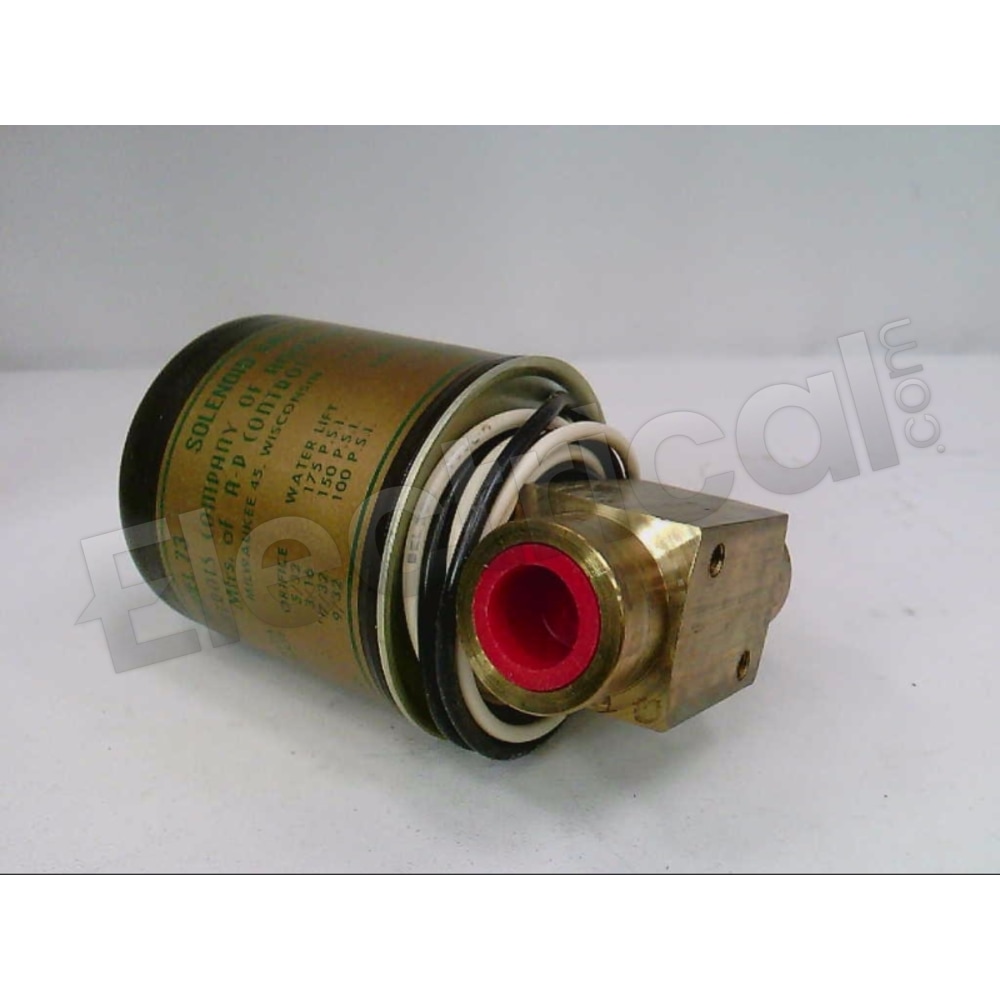 Controls Company 73P3 Solenoid Valve Valve