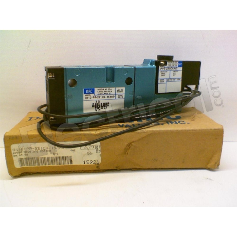 811C-PP-221CA-152AD Mac Valves Solenoid Valve Valve
