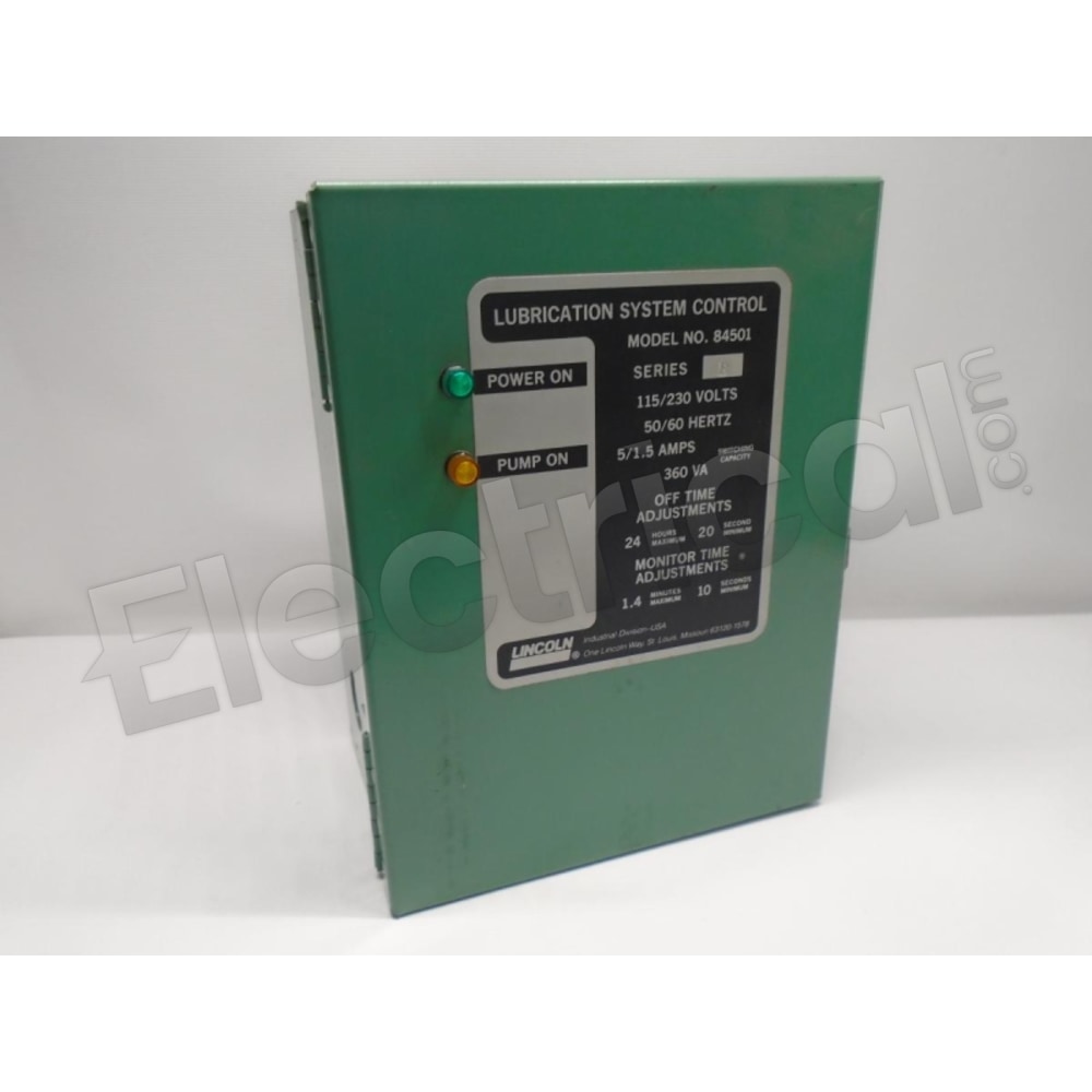 84501 Lincoln Industrial Timer & Counter Automation