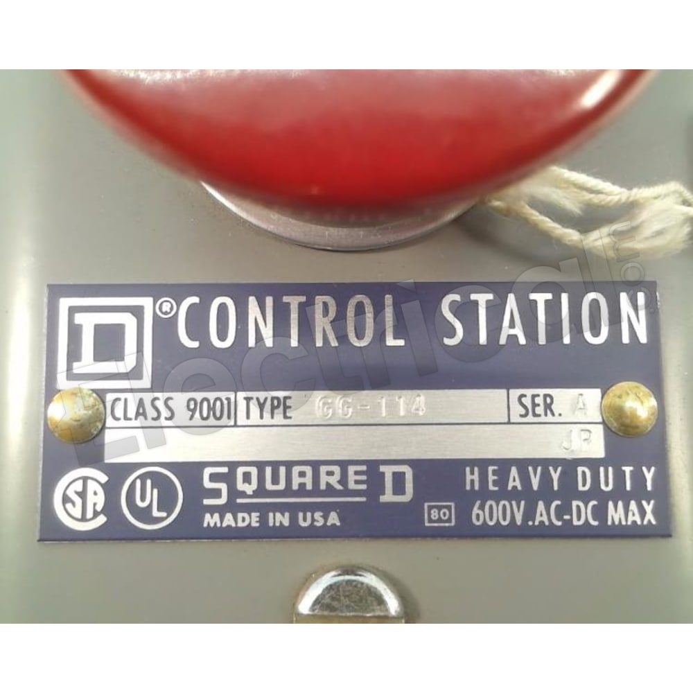 Schneider Electric Square D 9001-G31 / 9001G31 – New Open Box Industrial Control