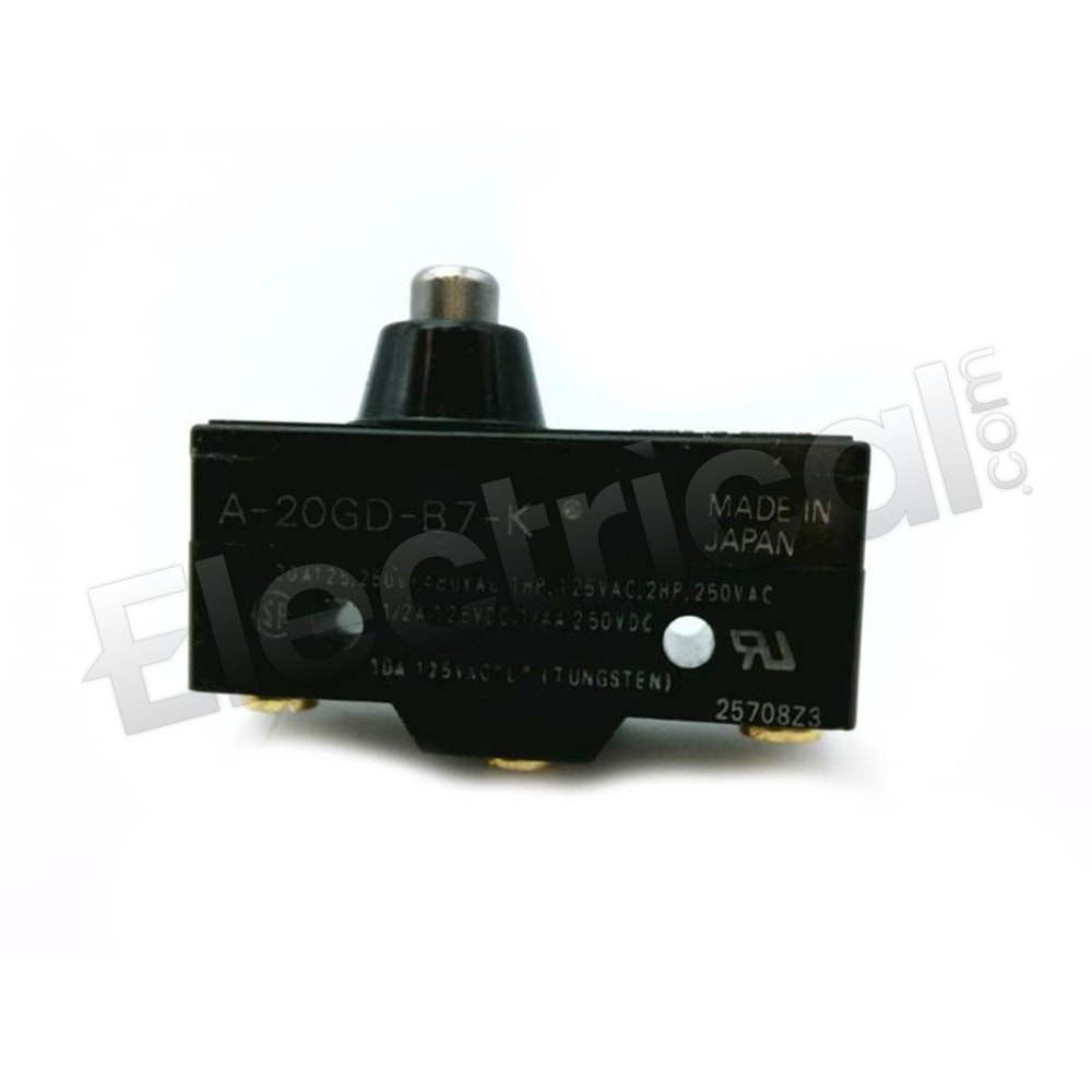 Omron A 20GQ B7 K Snap Action Micro Switch, 10A, 125VAC **Free - Foto 11