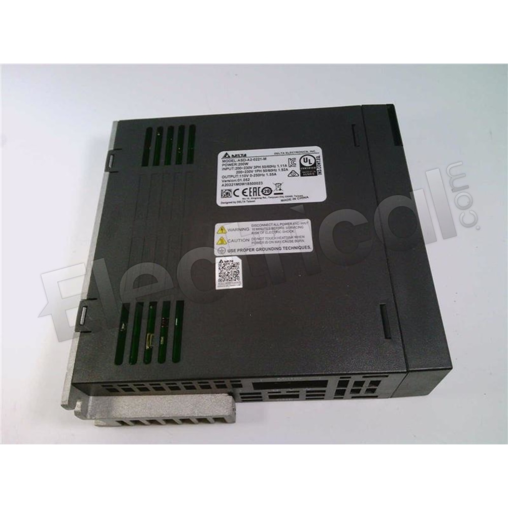 Delta Group Electronics ASD-A2-0221-M Servo Drive/Servo Control Servo ...
