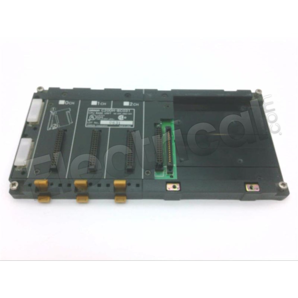 Omron Sysmac C200H-BC031-V2 CPU pohjayksikkö (Taustalevy jossa 1x CPU + 5x yksikönpaikkaa Omron Sysmac C200H-BC031-V2 CPU pohjayksikkö (Taustalevy jossa 1x CPU + 5x yksikönpaikkaa