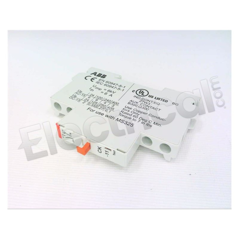 CK-11 ABB Contactor And Motor Starter Auxiliary Motor Control