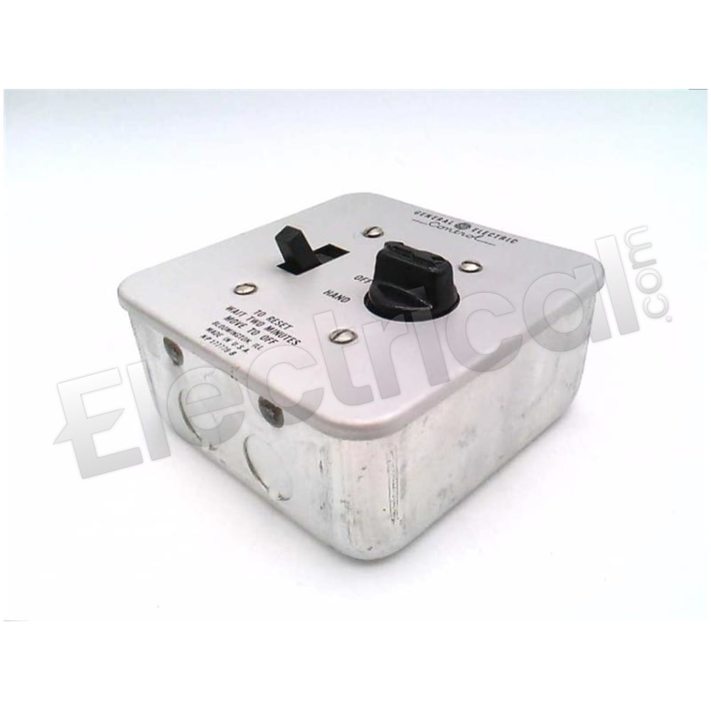 GE MANUAL MOTOR STARTER, NON-REVERSING, 2 POLES, 16 A, THERMAL GE MANUAL MOTOR STARTER, NON-REVERSING, 2 POLES, 16 A, THERMAL