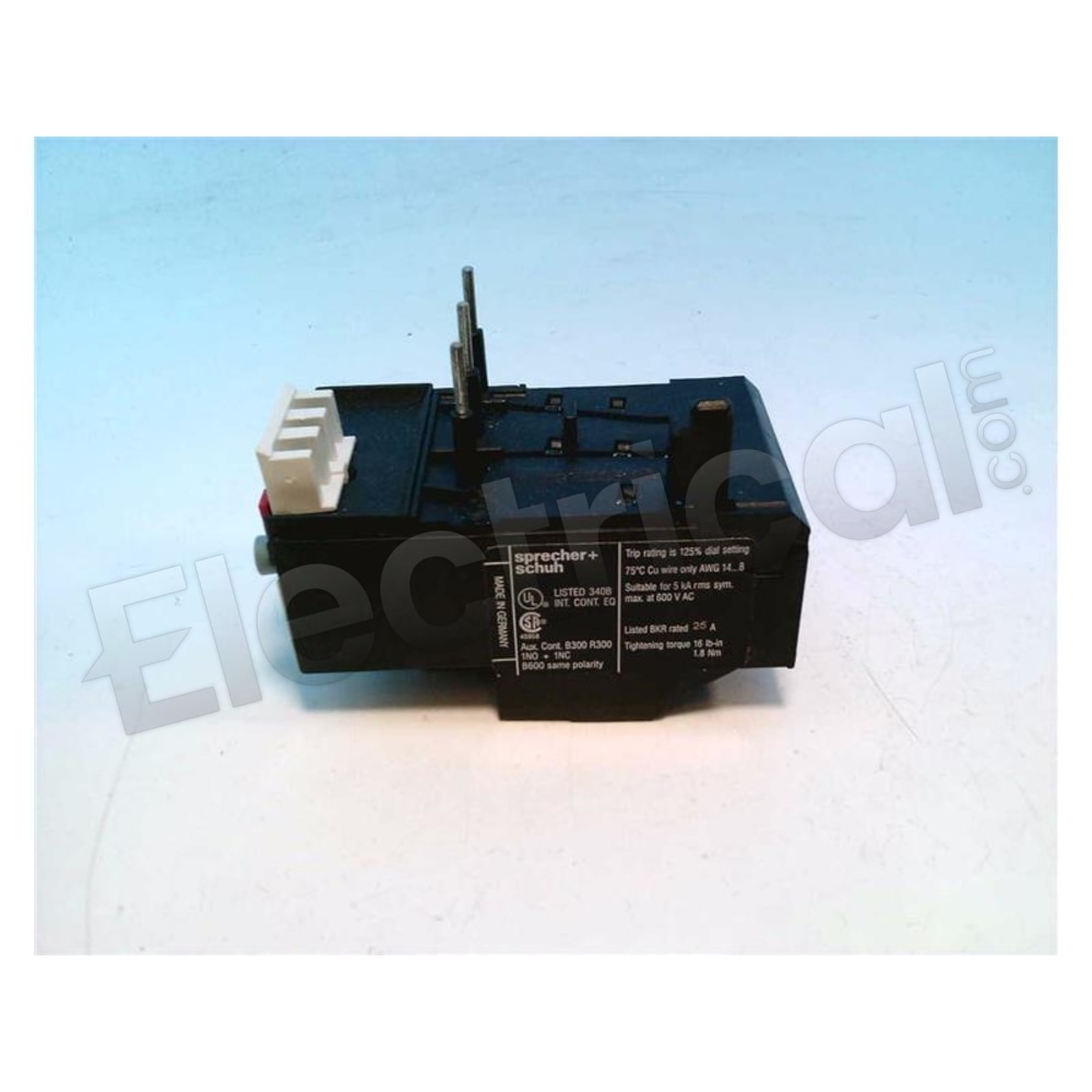 Relais Thermique De Protection Moteur Sprecher + Schuh CT7-45-30 (25.251.102-01) - Neuf