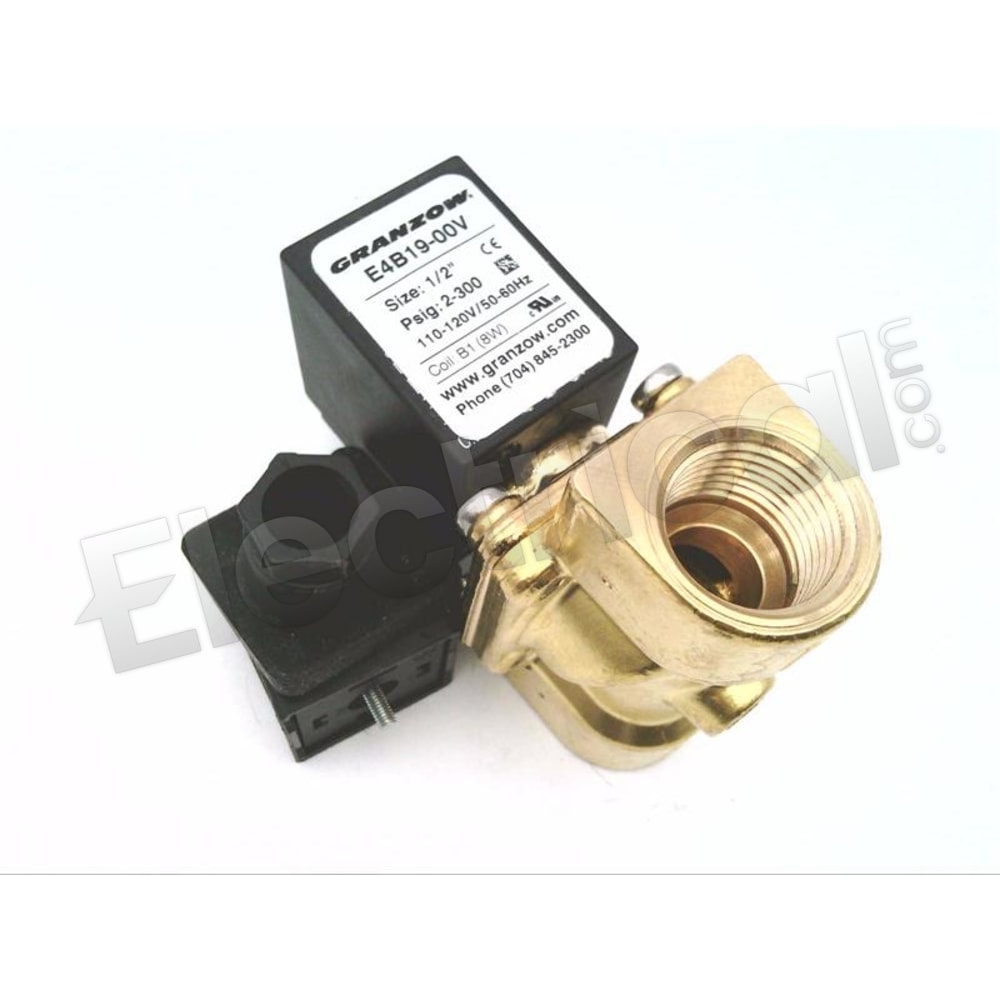 Drenaje De Solenoide Eléctrico Granzow ET20M-1/2 - Paso De 1/2" - 115