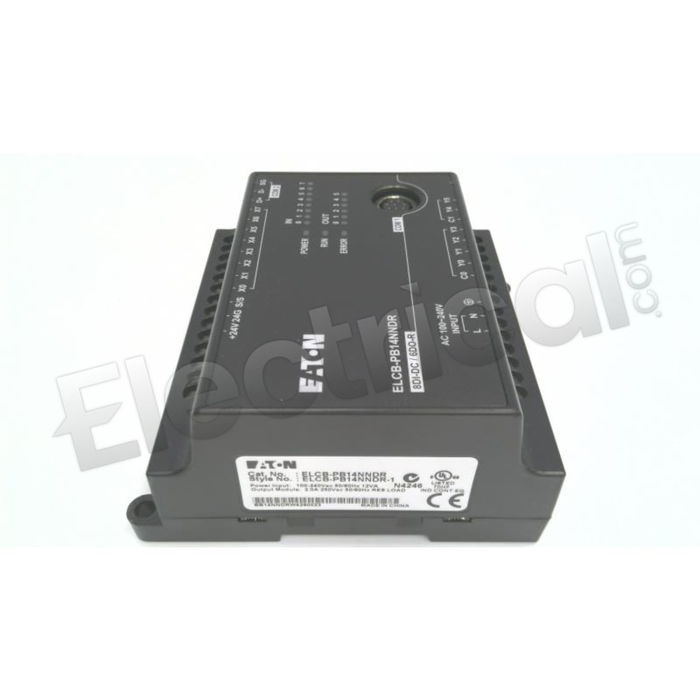 Eaton ELC-PB14NNDR PLC Controller Module, 8 In, 6 Out, 24VDC. 3D-29 - Foto 5