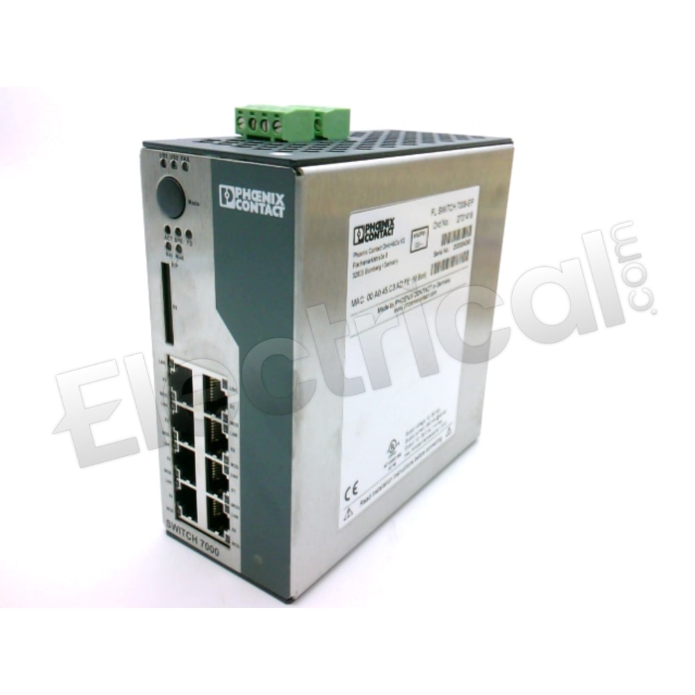 Fl 2008 Router FL SWITCH 7008-EIP Phoenix Contact Networking Router Audio Visual
