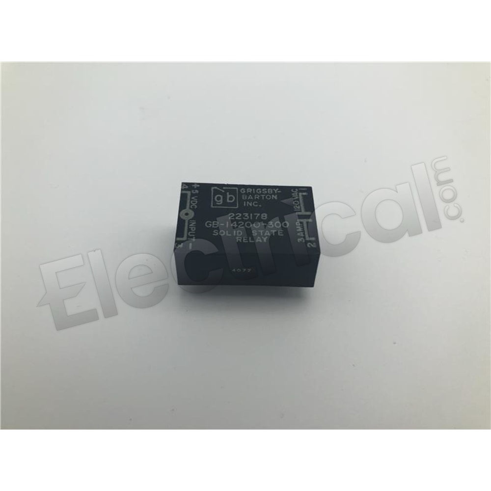 GB-14200-300 Grigsby Barton Inc Overload Relay Motor Control