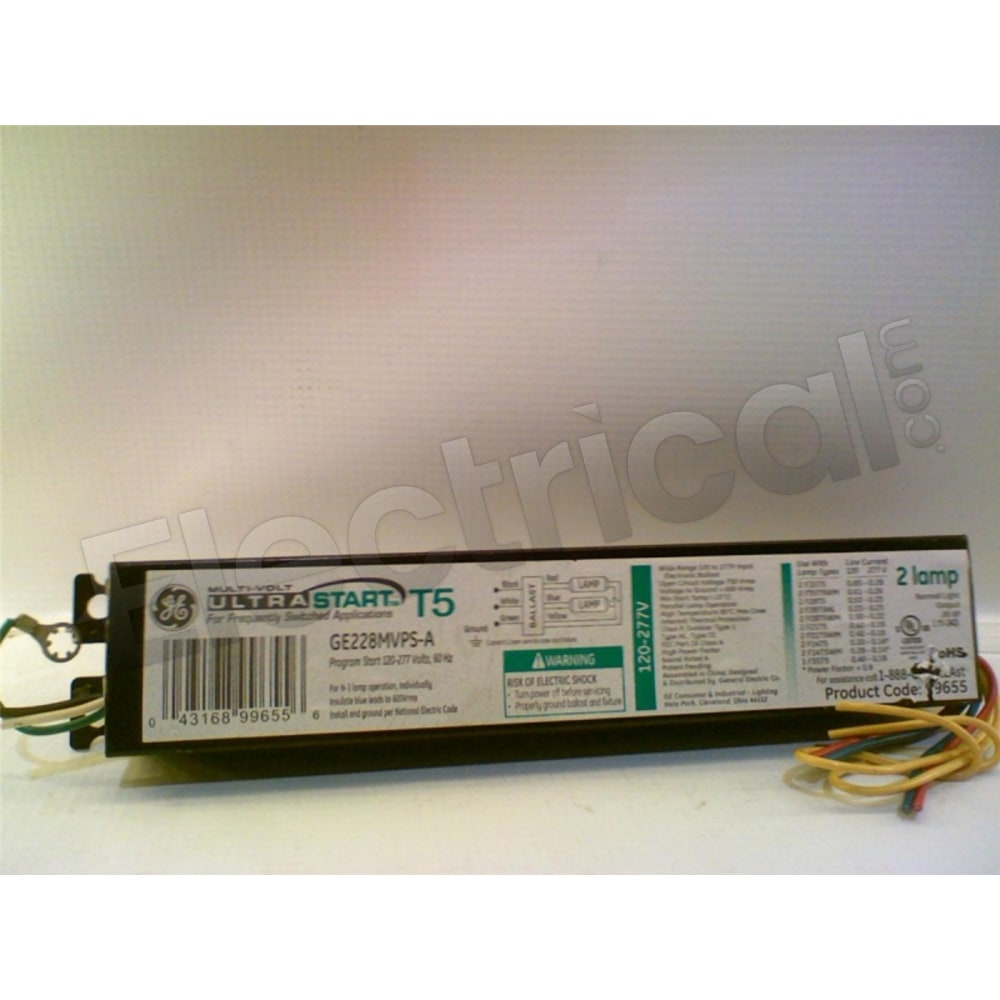 General Electric GE228MVPSA Ballast/Ignition Transformer Lighting
