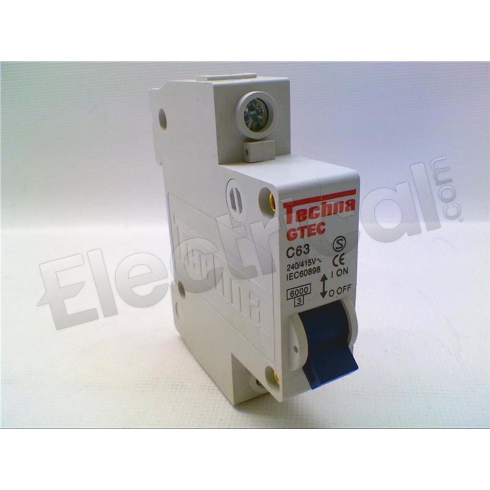 Techna GTEC-1C-63 Molded Case Circuit Breaker