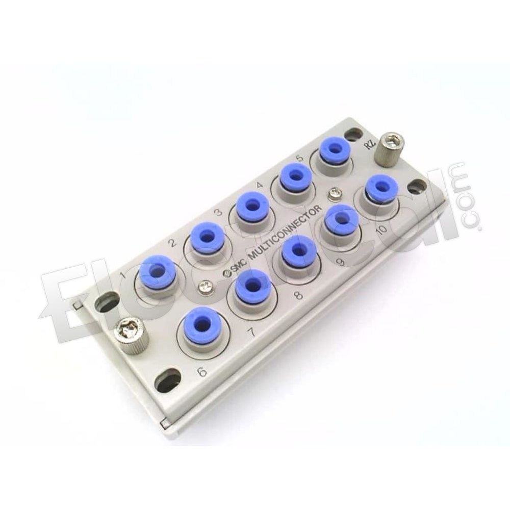 Rectangular Multi Connector SMC KDM20-06 Multi Connector, KDM ONE TOUCH MULTI CONNECTOR - Orange