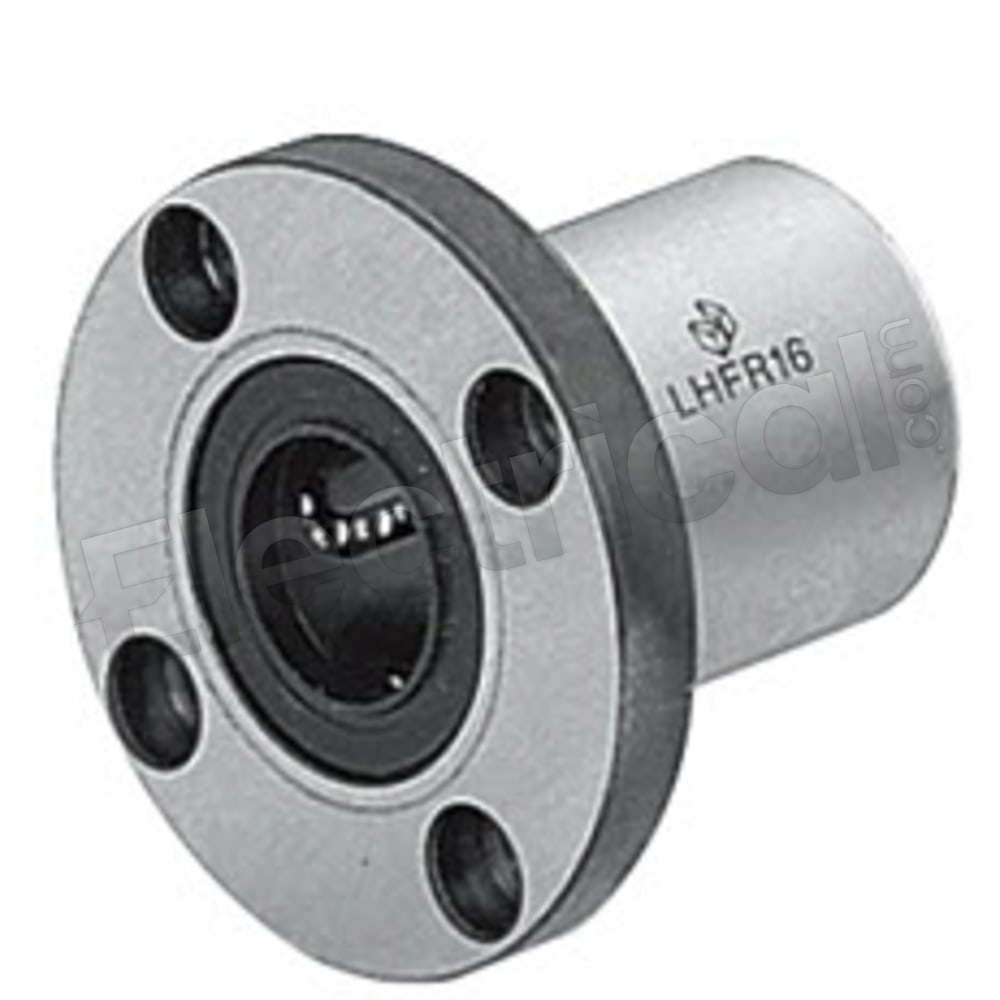 Lagerbus met vierkante flens roestvrij staal langline kogellagers LMK6LUU LMK8LUU LMK10LUU (10mm