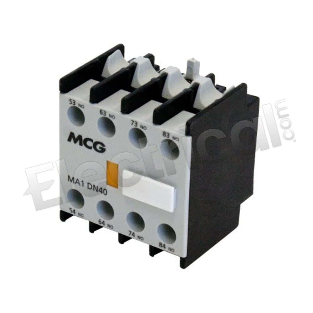MA1DN40 Mcg Industrial Contactor And Motor Starter Auxiliary Motor Control