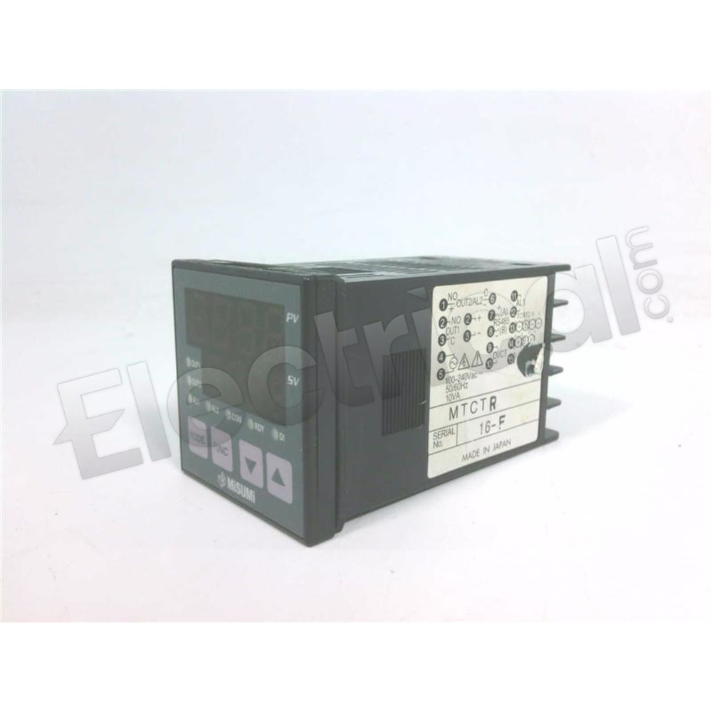 Misumi MTCTR Electronic Thermostat Automation