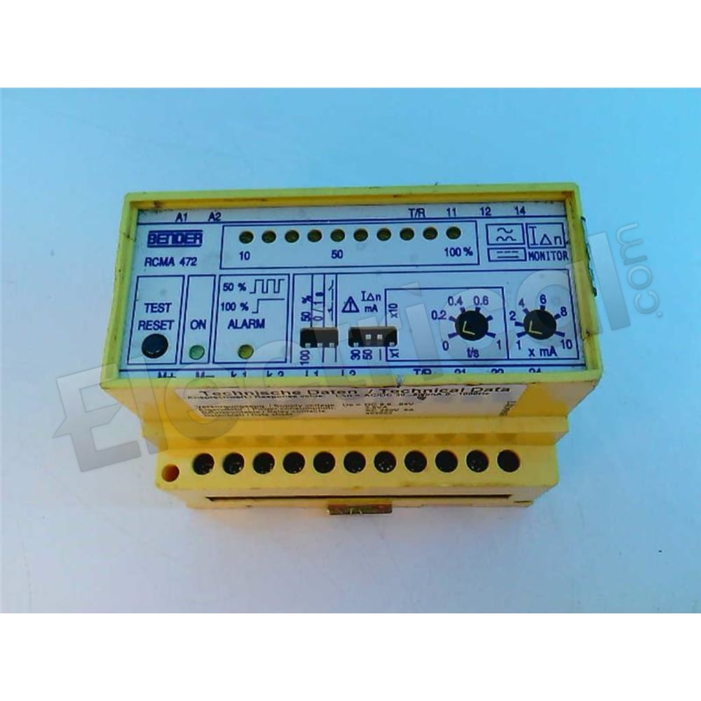 Bender RCMA472LY-21 Current Transformer Transformer