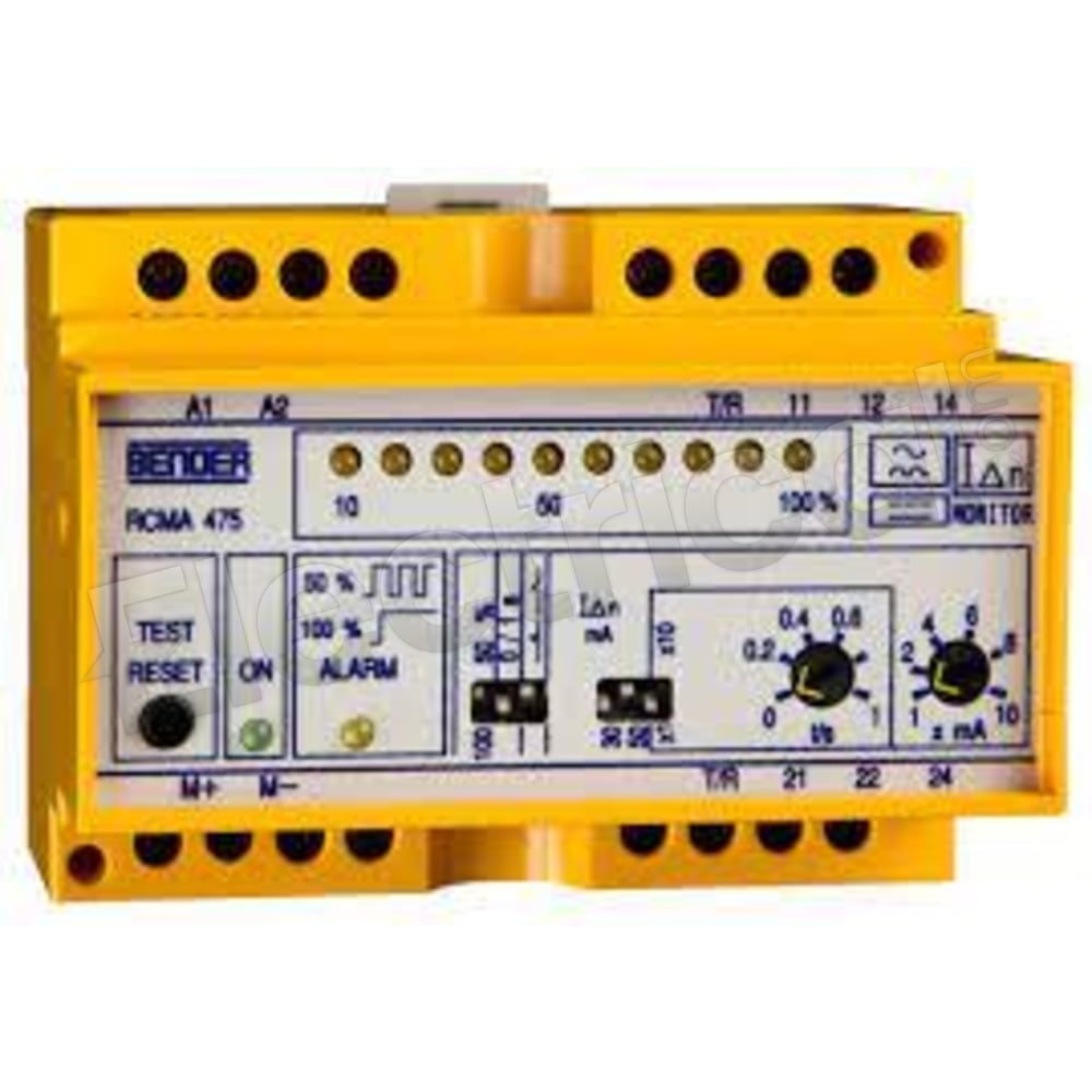 Bender RCMA475LY HMI Automation