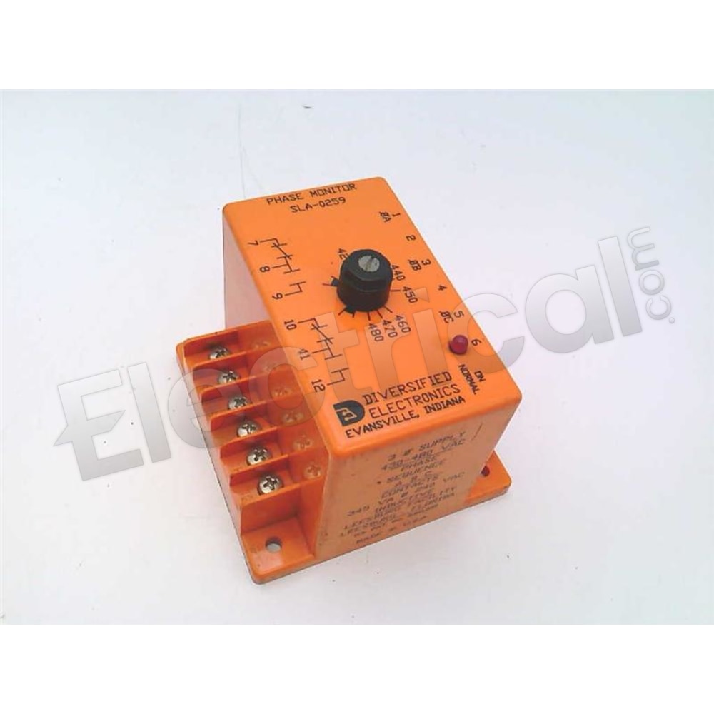SLA-0259 Marsh Bellofram Battery Monitor/Tester Power Supply