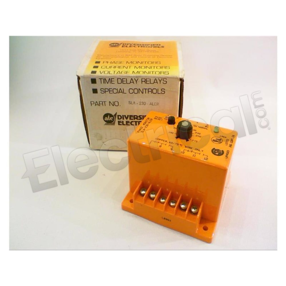 SLA-230-ALER Marsh Bellofram Voltage/Phase Monitor Relay