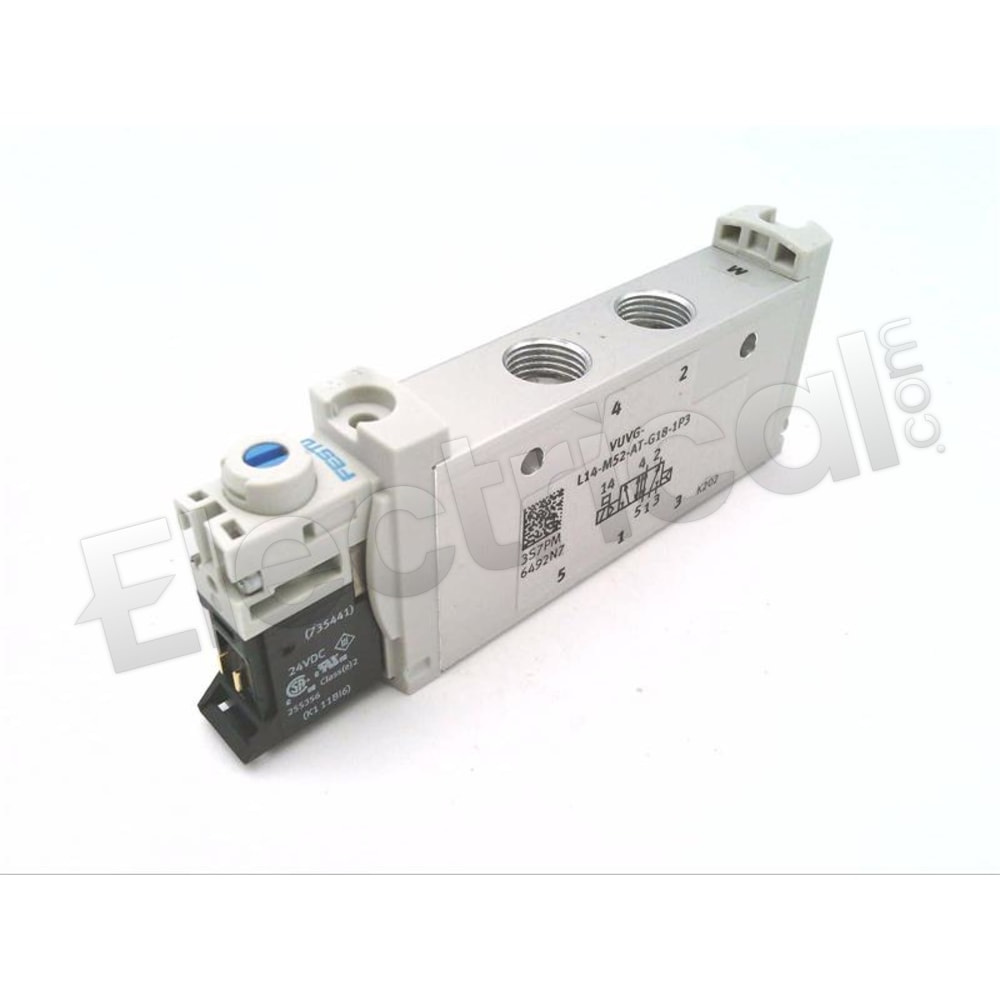 Festo VUVG-L14-M52-AT-G18-1P3 Solenoid Valve Valve