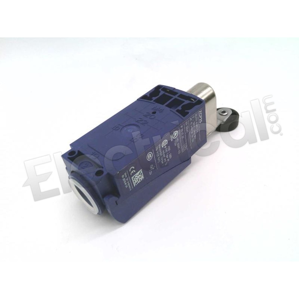 Schneider Electric XCKP Positionsschalter – Stahl-Rollenstößel, 1Ö+1S Sprungfeder, M16, Blau, 2 Richtungen